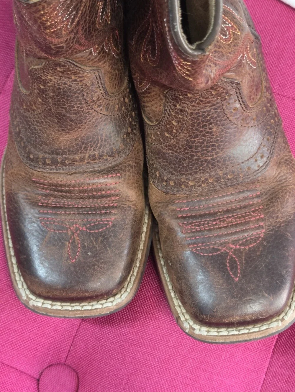 Ariat kids leather